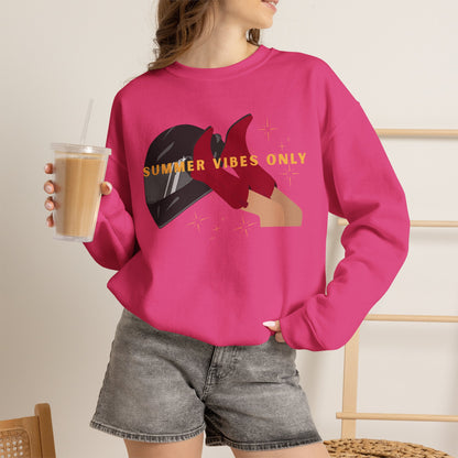 Summer Vibes Only Crewneck Sweatshirt - When in Rome