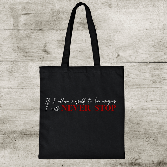 I Will Never Stop Tote - War of Lost Hearts