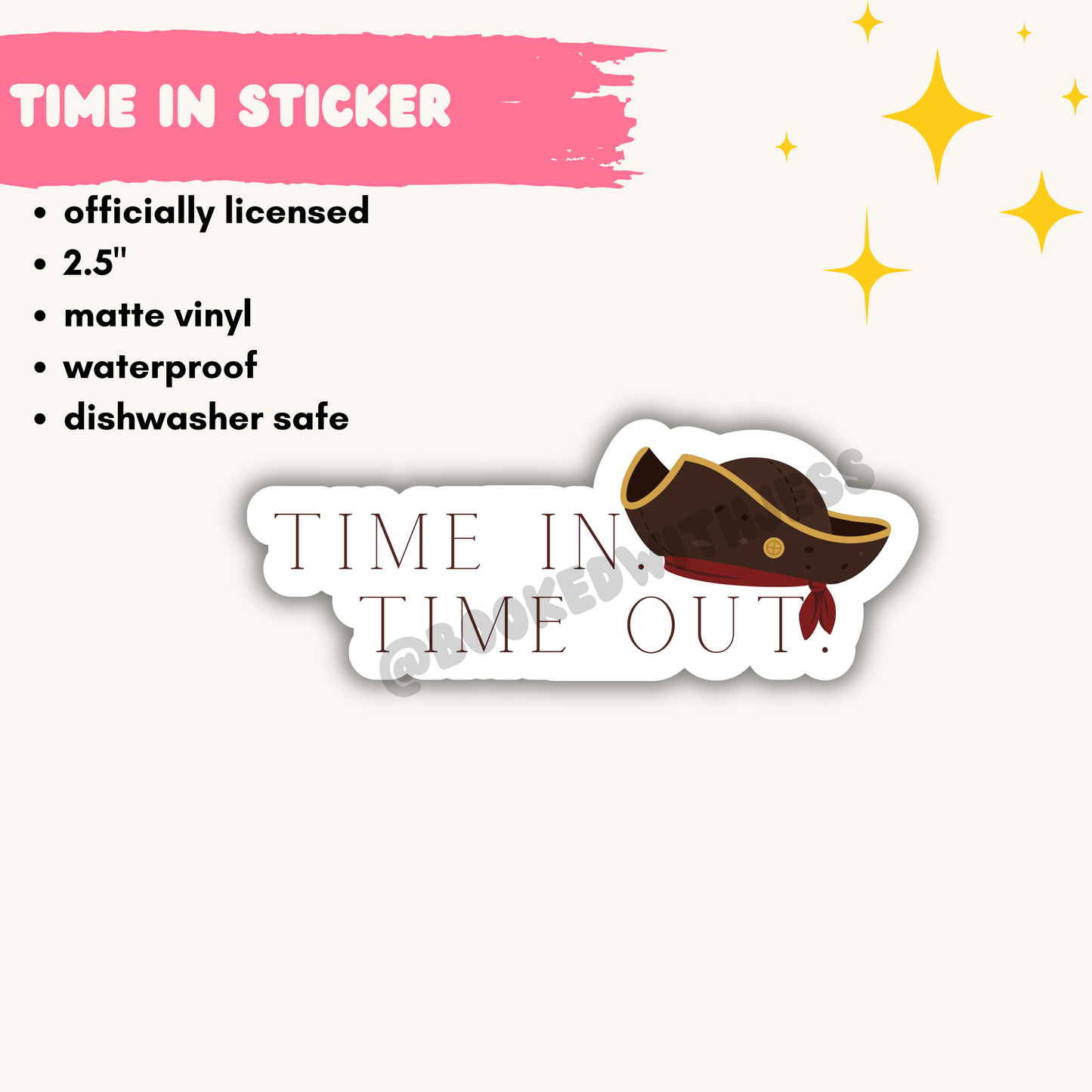 When in Rome Vinyl Stickers