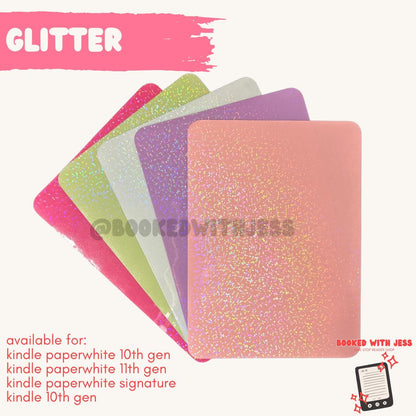 Colored Sparkle Kindle Inserts