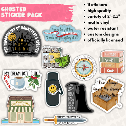 Ghosted (BK Borison) Sticker Pack