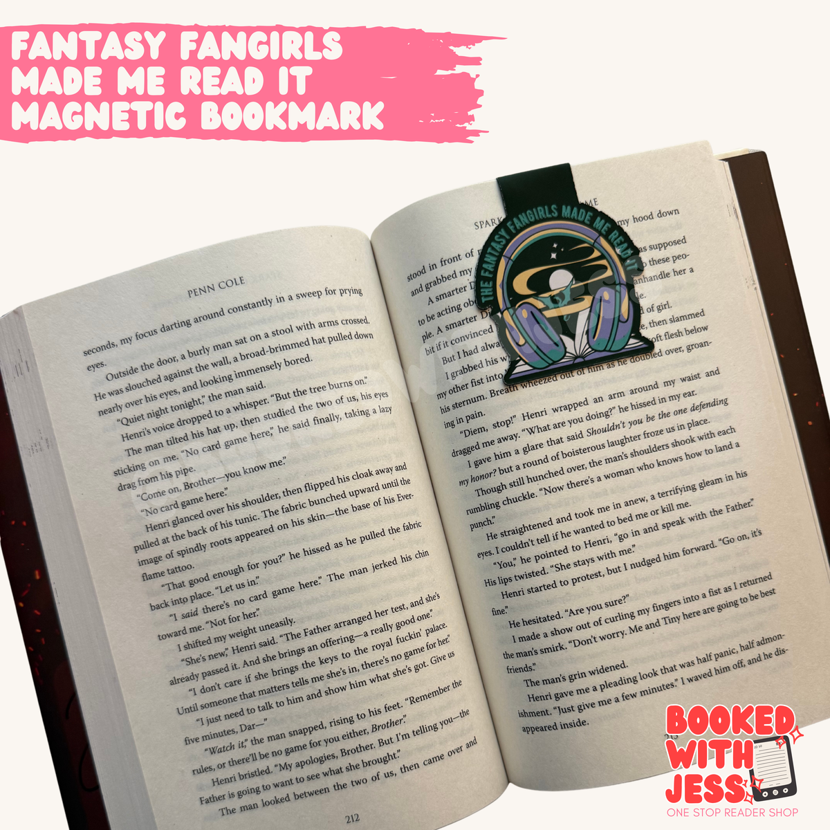 FFG Made Me Read It Magnetic Bookmark