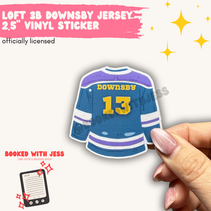 Loft 3B Jersey Vinyl Sticker