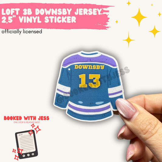 Loft 3B Jersey Vinyl Sticker