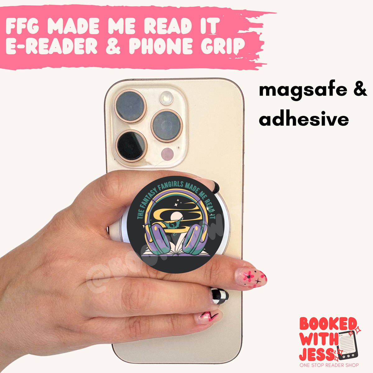 FFG Made Me Read it E-Reader & Phone Grip