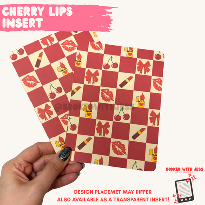 Bookish Valentine E-Reader Inserts