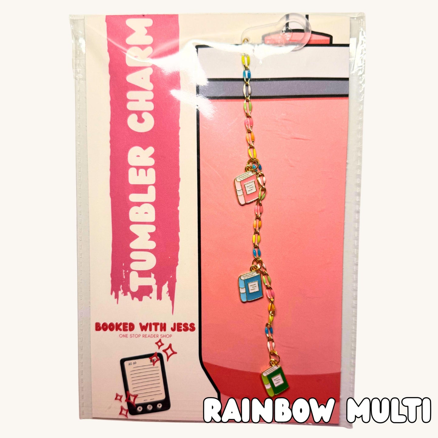 Tumbler Charm | Straw Charm