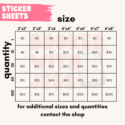 Custom Stickers & Sticker Sheets