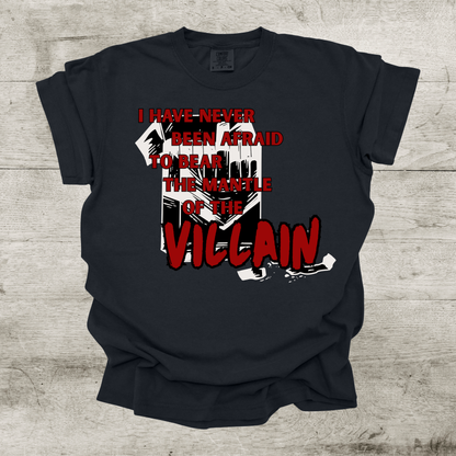 "Bear the Mantle of the Villain" Shirt - Crowns of Nyaxia