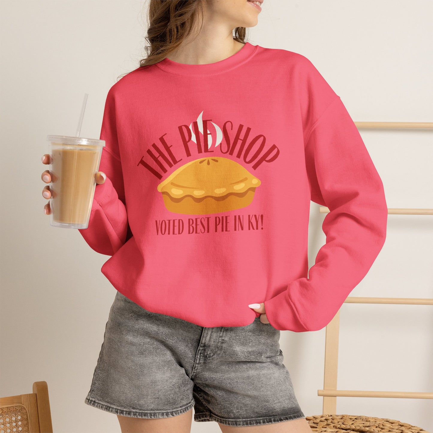 The Pie Shop Crewneck Sweatshirt - When in Rome