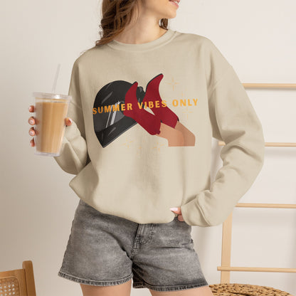 Summer Vibes Only Crewneck Sweatshirt - When in Rome