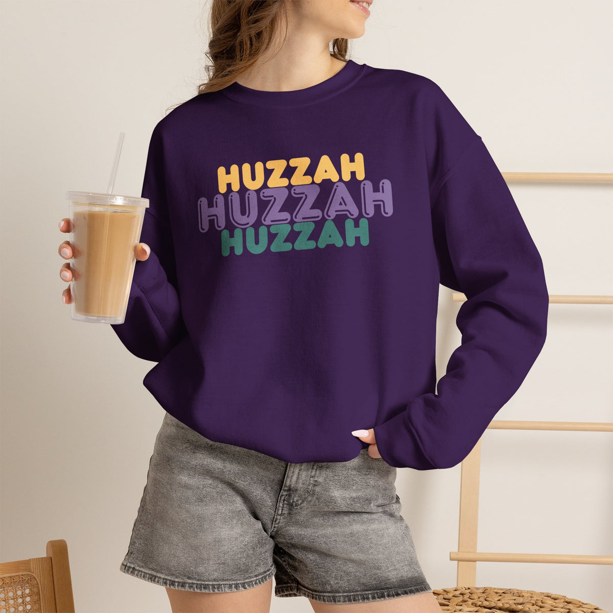 Huzzah Huzzah Huzzah Crewneck