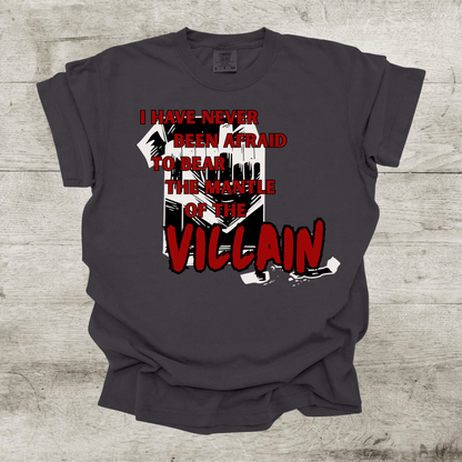 "Bear the Mantle of the Villain" Shirt - Crowns of Nyaxia