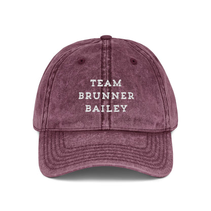 Team Brunner Bailey Vintage Cap