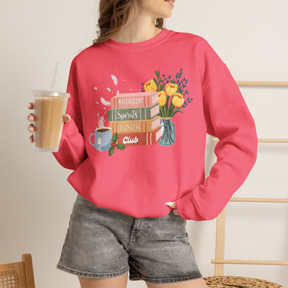 Malevolent Spirits Book Club Crewneck Sweatshirt - Ghosted Series