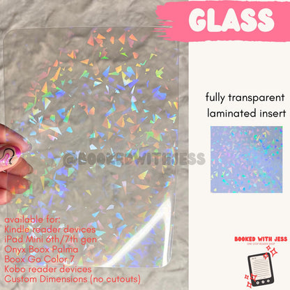 Transparent Kindle & E-Reader Inserts