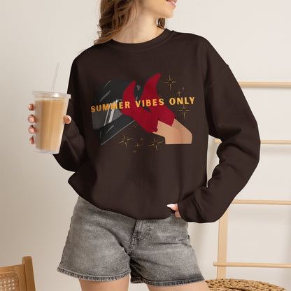 Summer Vibes Only Crewneck Sweatshirt - When in Rome