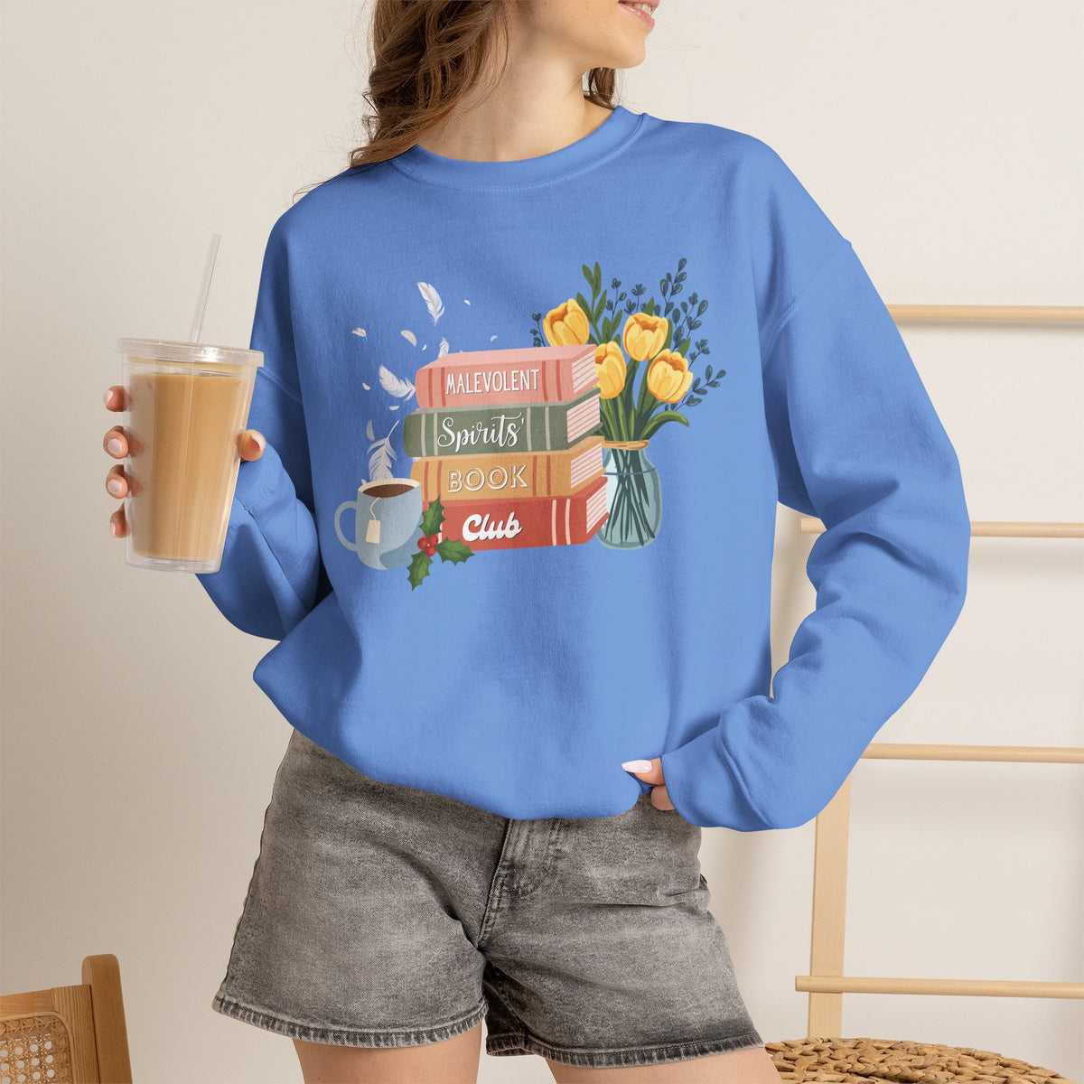 Malevolent Spirits Book Club Crewneck Sweatshirt - Ghosted Series