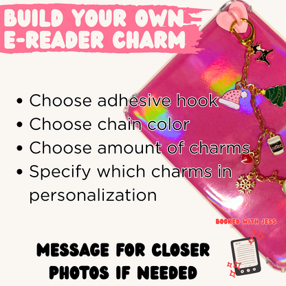 BYO Dust Plug and E-Reader Charms