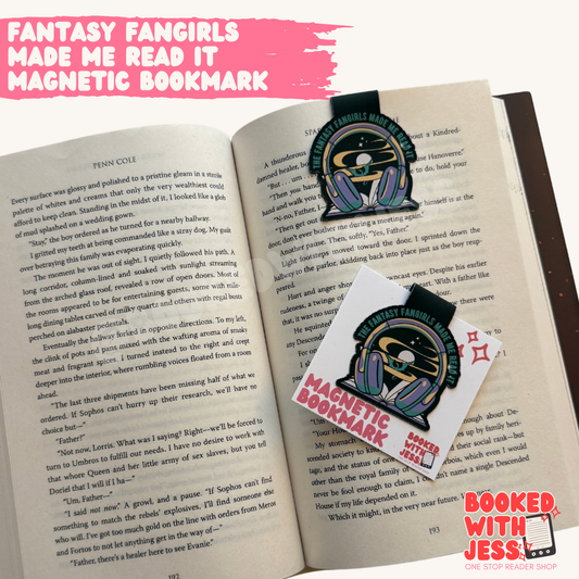 FFG Made Me Read It Magnetic Bookmark