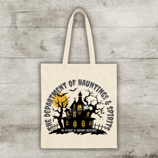 Department of Hauntings & Spirits Tote