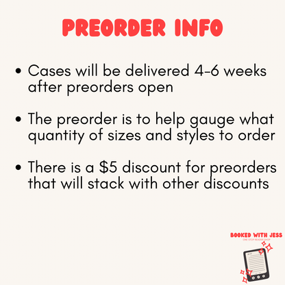 Kindle Case PREORDER