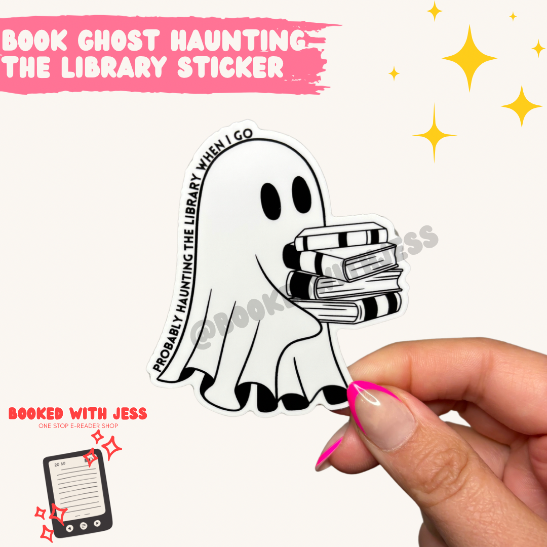 Haunting the Library Sticker