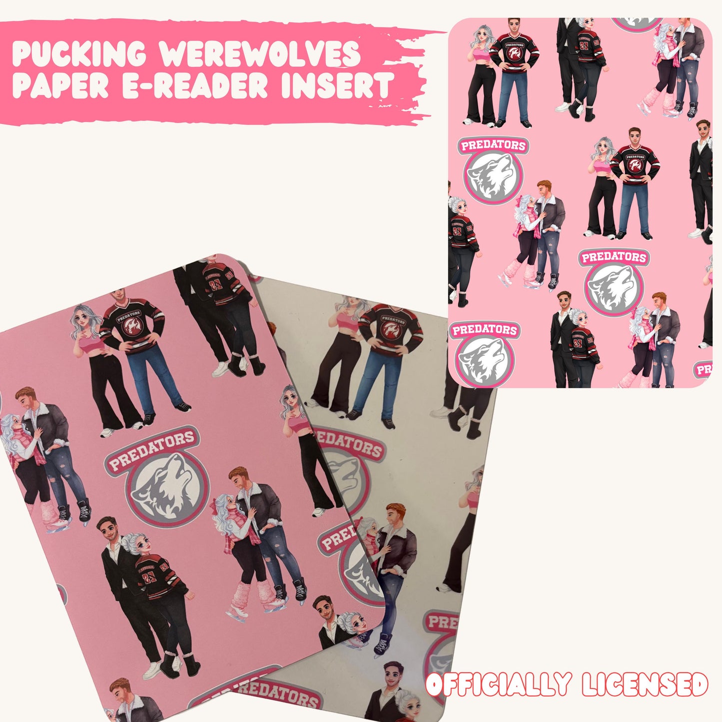 Pucking Werewolves E-Reader Inserts