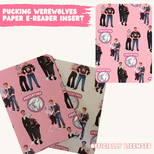 Pucking Werewolves E-Reader Inserts