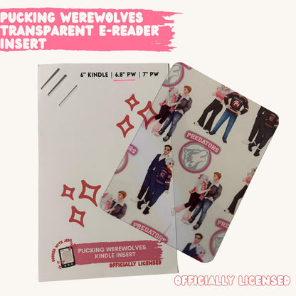 Pucking Werewolves E-Reader Inserts