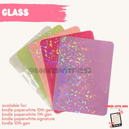 Colored Sparkle Kindle Inserts