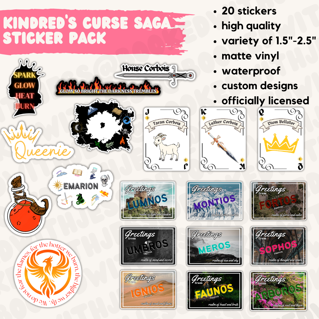 Kindred's Curse Saga Sticker Pack