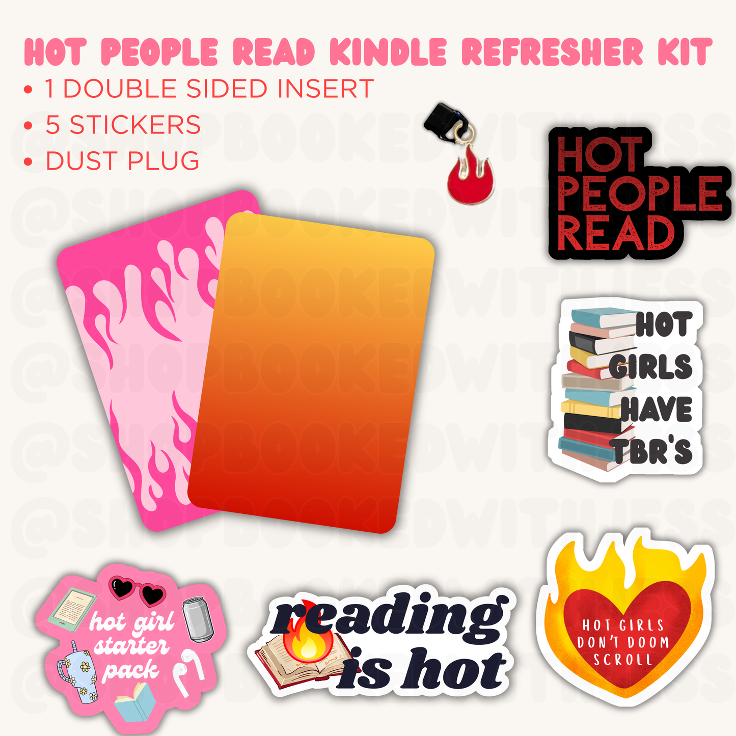 Hot People Read Kindle Refresher Kit