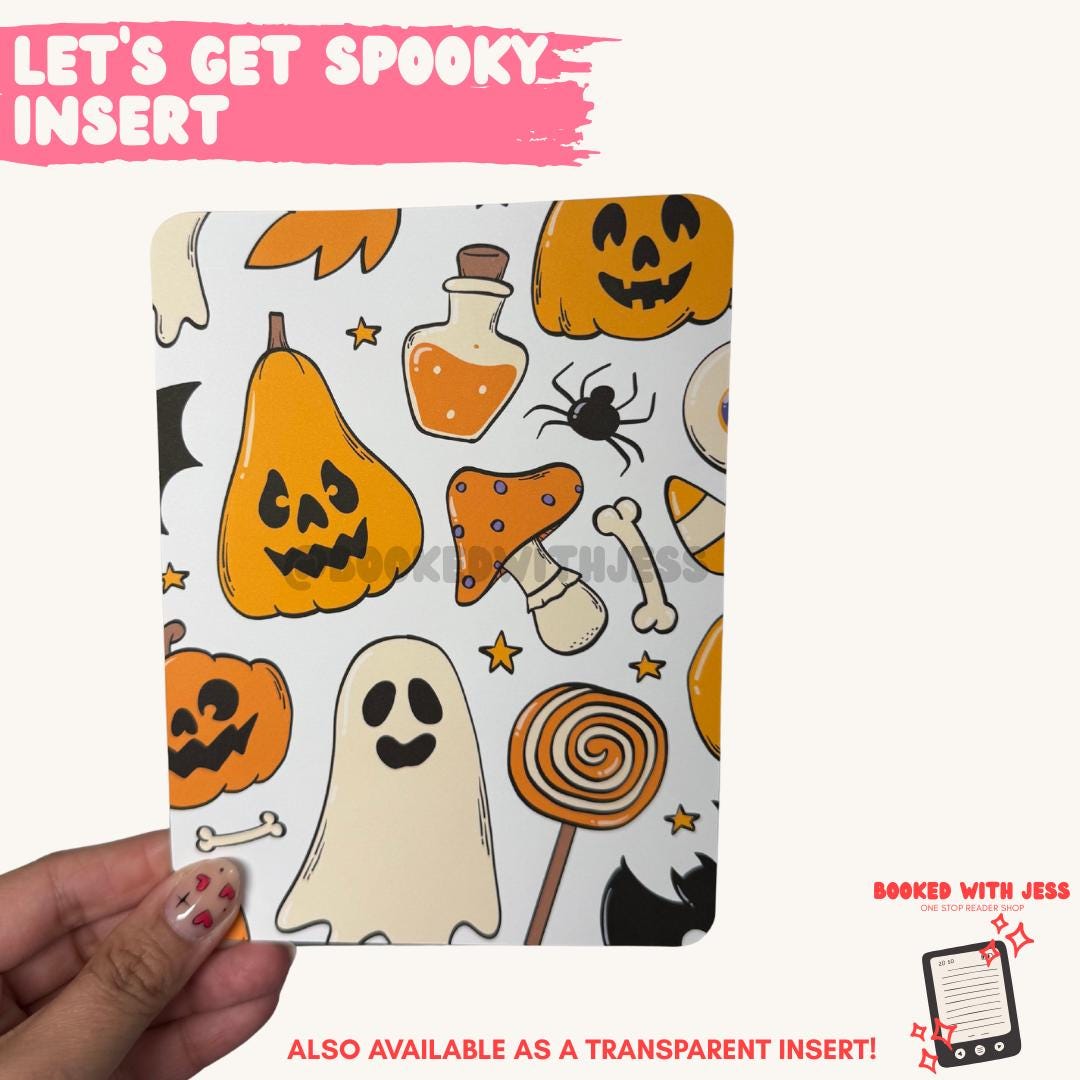 Halloween Kindle Case Insert