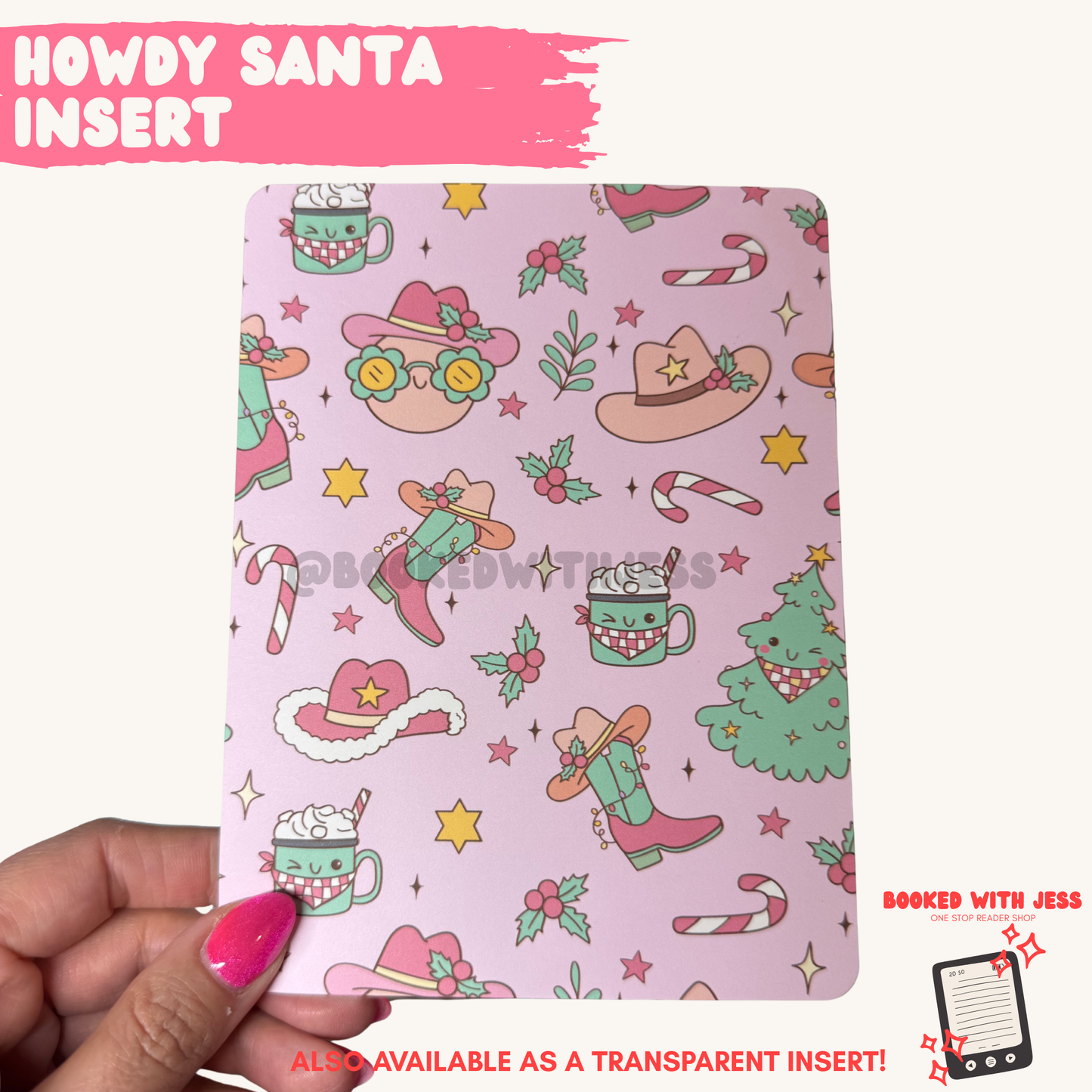 Winter and Christmas E-Reader Inserts