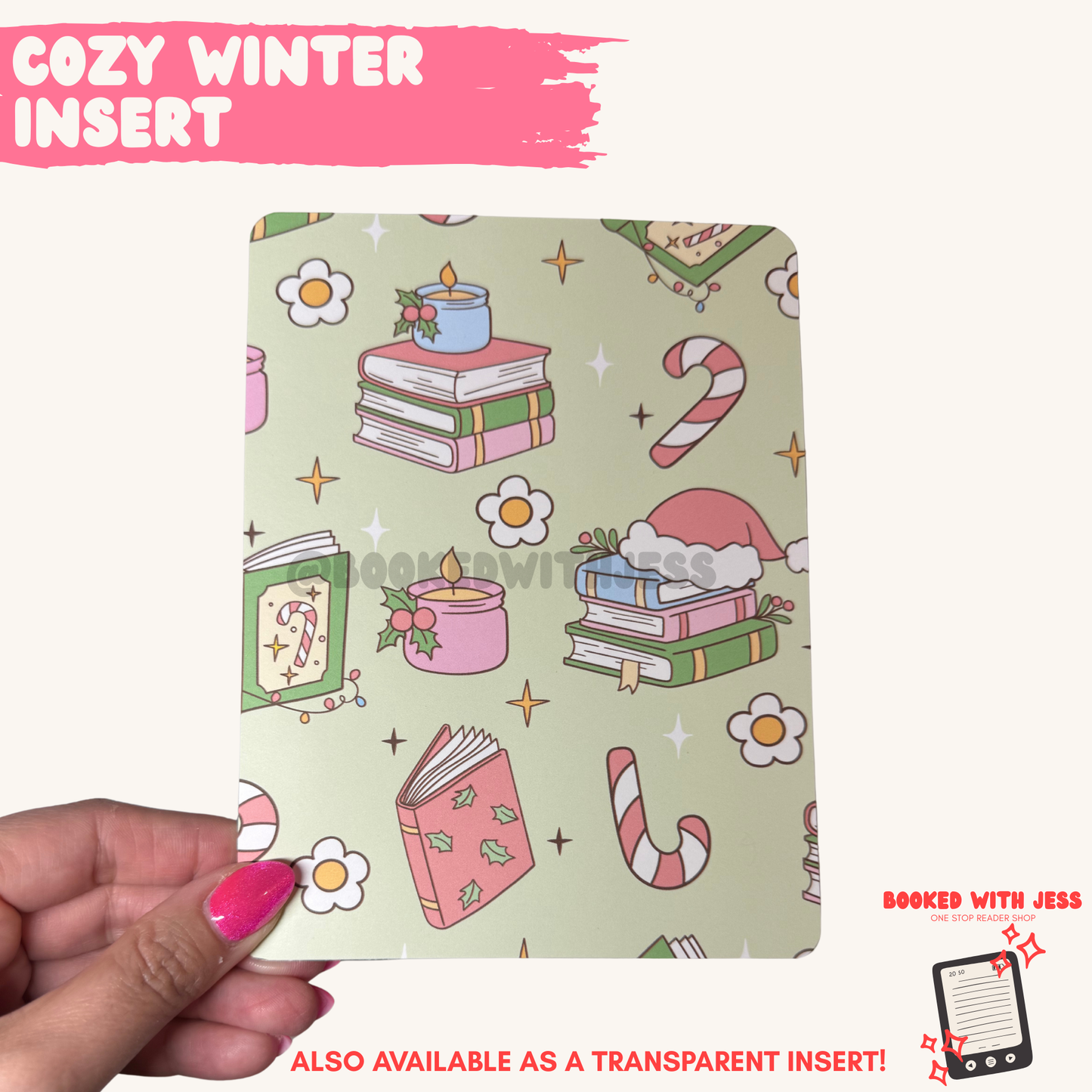 Winter and Christmas E-Reader Inserts